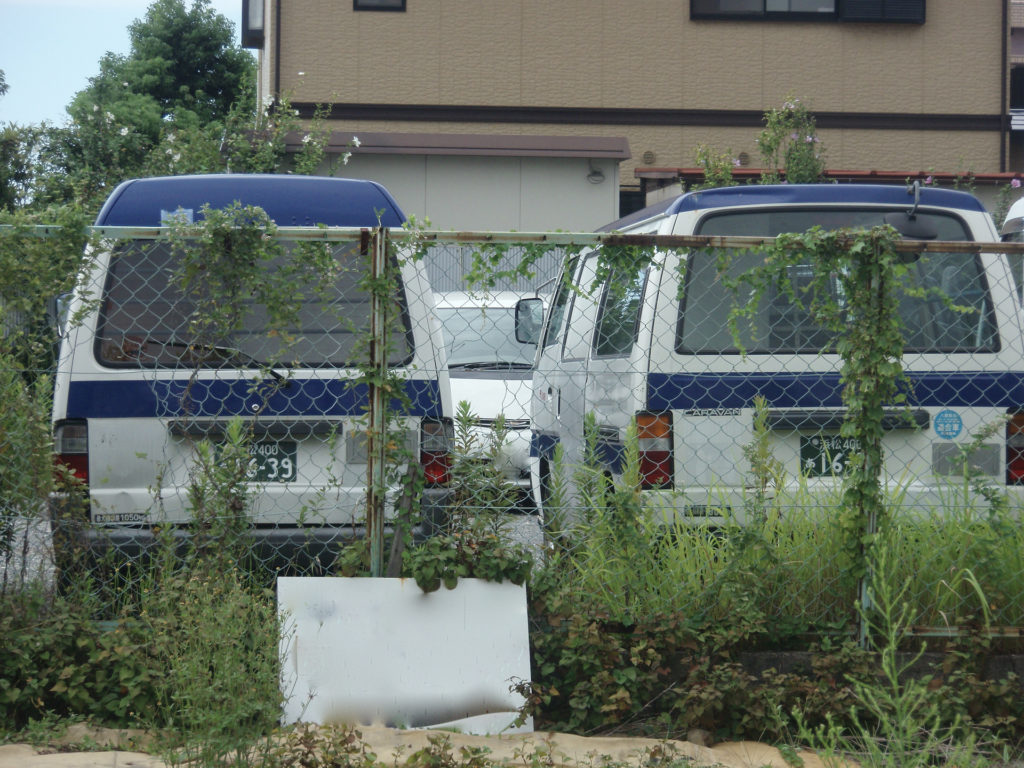 ゆうパックの集配車、浜松西郵便局、ペリカン便からの移籍車両