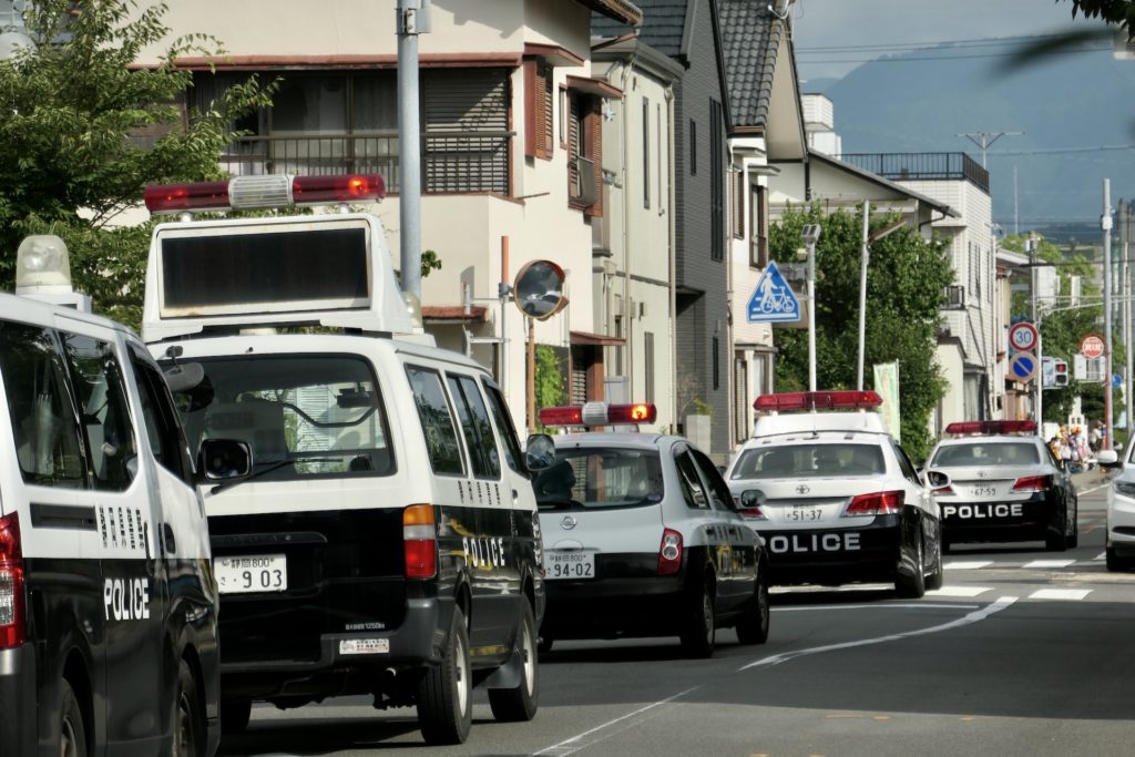 静岡南警察署と駿河区役所合同、令和4年「夏の交通安全県民運動」セレモニー