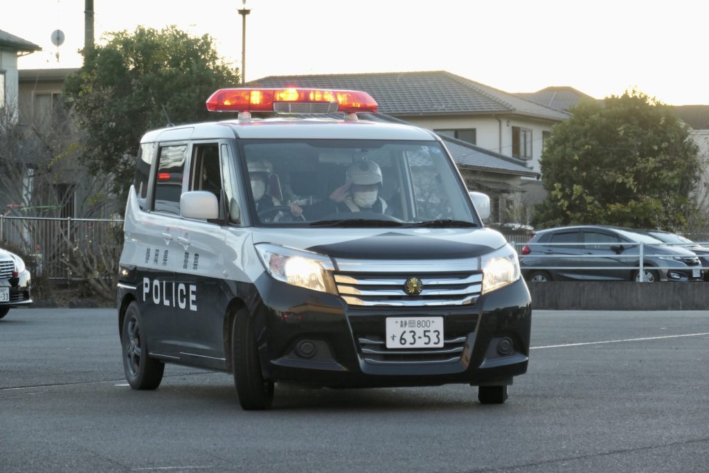 島田警察署年末特別警戒出発式