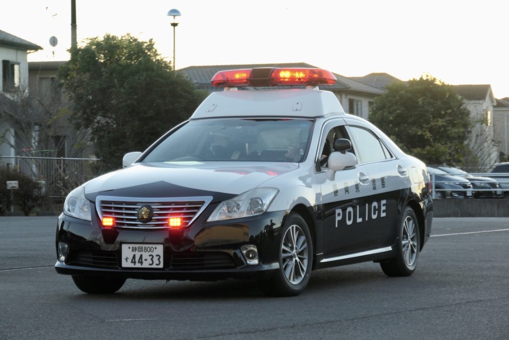 島田警察署年末特別警戒出発式