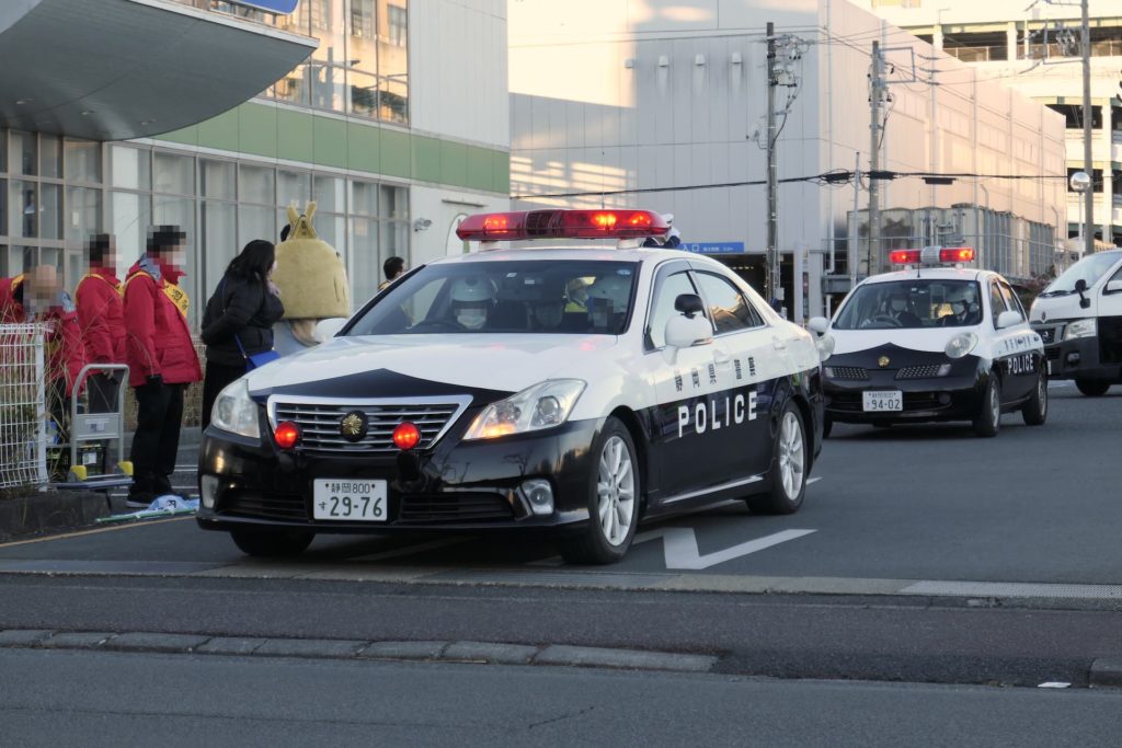 静岡南警察署 令和4年「年末の交通安全県民運動」出陣式